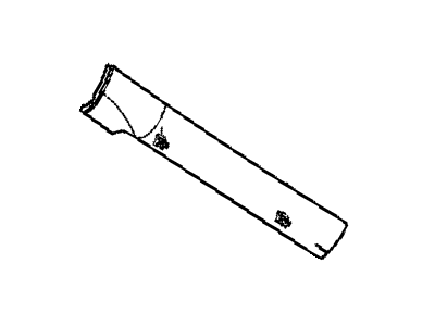 Dodge TR82RXFAB MOLDING Windshield Garnish