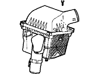 Jeep 5143969AA COVER Air Cleaner