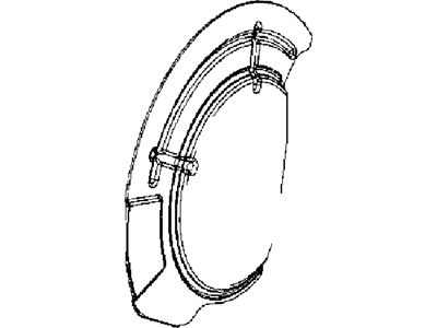 Jeep 52060142AA SHIELD Splash
