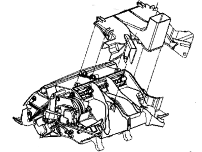 Chrysler 68037390AB HOUSING Distribution Includes Doors, Links and Levers