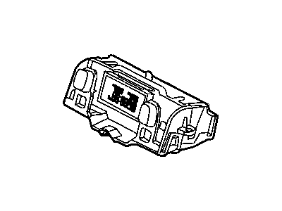 Dodge 55350660AD MODULE Compass Temperature