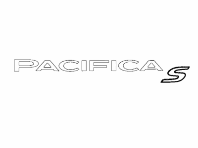 Chrysler Emblem - 68370945AA