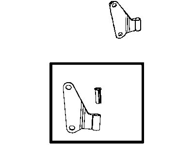 Jeep 55395392AF HINGE Body Half Lower