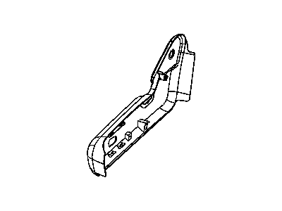 Chrysler ZZ241J3AB SHIELD Seat Adjuster Outboard Passenger
