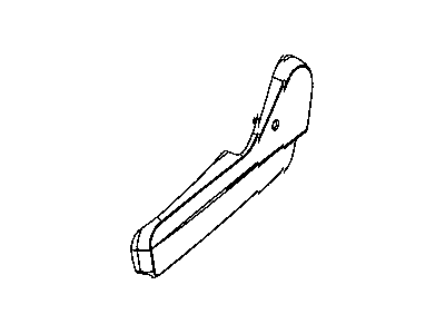 Chrysler ZZ421D1AB SHIELD Seat Adjuster Inboard Passenger