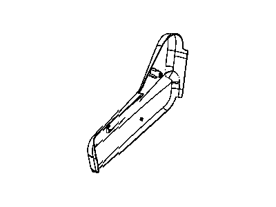 Chrysler ZZ431D1AA SHIELD Seat Adjuster Inboard Driver
