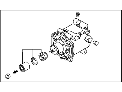 Chrysler MR315784 COMPRESSOR Air Conditioning