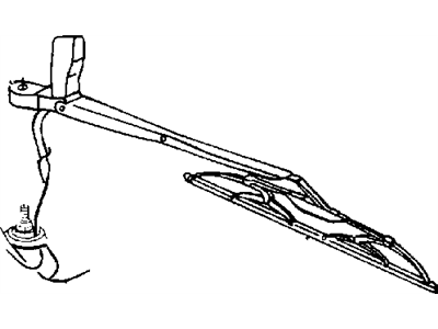 Dodge 4642532 BLADE WIPER
