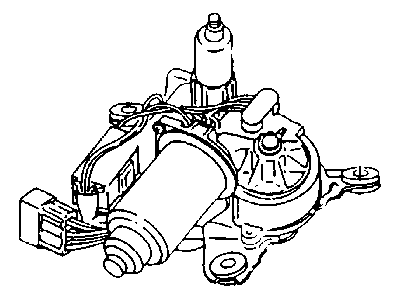 Mopar 4643065 Wiper Motor
