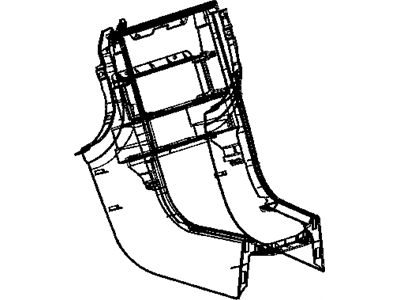Chrysler Crossfire Center Console Base - XZ94XDVAA
