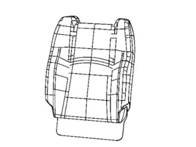 Ram 6XH40BD3AA COVER Front Seat Back