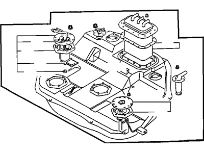 Chrysler MR134739 TANK ASSEMBLY, Fuel