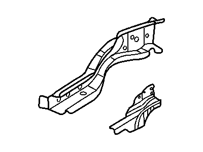 Mopar 5017066AD Lower Rail, Front