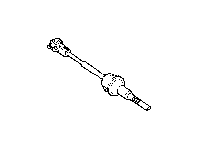 Dodge 4670122 CABLE Gearshift Control