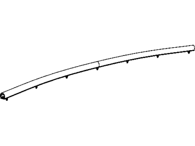 Dodge 68020674AB SEAL Hood