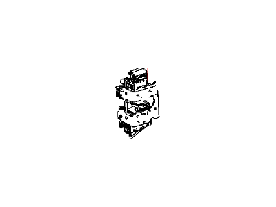 Mopar 4589049AK Latch Rear Door