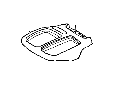 Dodge 5FN28RC3AB BEZEL Gear Selector