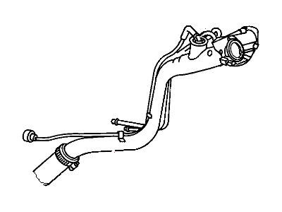 Dodge 4880641AE TUBE Fuel Filler