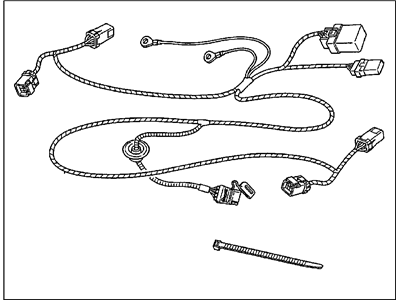 Chrysler 82209471 WIRING KIT Trailer Tow - 4 Way