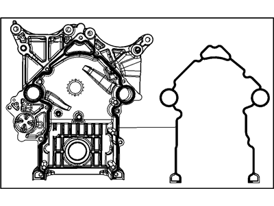 Mopar 53022195AF Cover Timing Case
