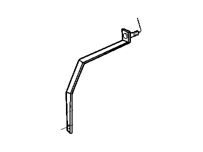 Chrysler 4696950 STRAP Battery