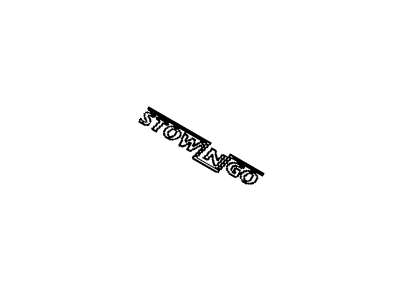 Dodge 5113262AA NAMEPLATE