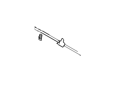 Dodge 6505762AA STUD M8-1.25x52