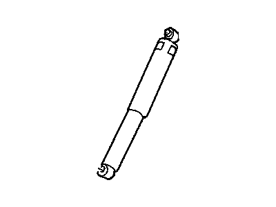 Jeep 52088221AG SHOCK ABSORBER Suspension Rear