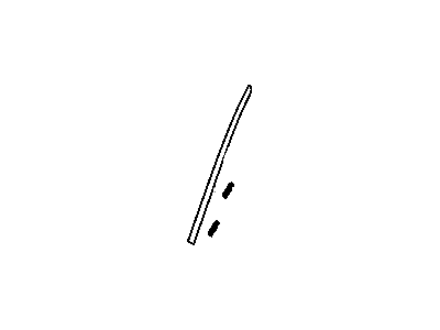 Mopar 5303675AB Molding A Pillar
