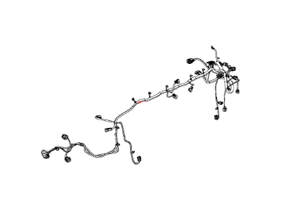 Ram 68209986AE WIRING Front End Module