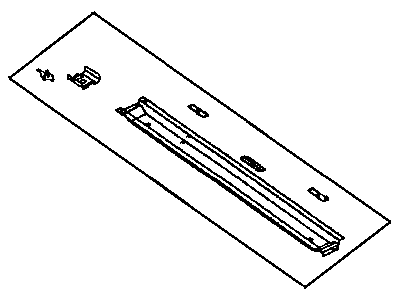 Dodge 55256760AB CROSSMEMBER Rear Floor