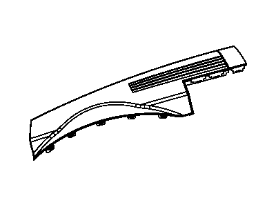 Mopar 1EP86DK7AF Cover Instrument Panel