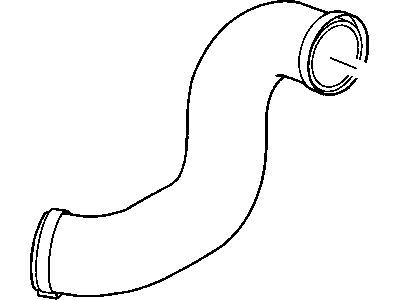 Chrysler 4853048AB HOSE Charge Air Cooler to T/Body