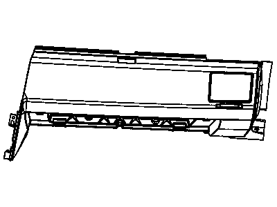 Chrysler 1FH89XDHAB BEZEL Instrument Panel