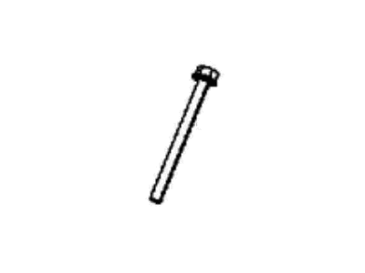 Mopar 6509125AA Bolt Hexagon Flange Head M6X1.00X25.00