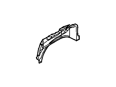 Chrysler 4778266AA WHEELHOUSE Rear Inner Panel