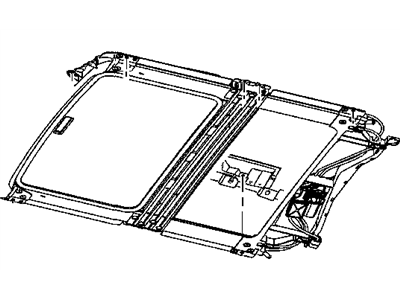 Dodge 68056964AA MOTOR/MODULE Sunroof