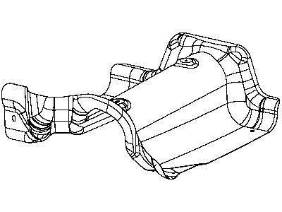 Jeep 68147740AB SHIELD Fuel Tank Heat