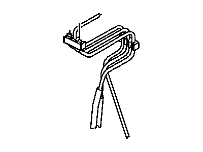 Jeep 6506155AA CLIP Brake Tube