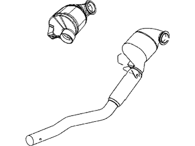 Jeep Compass Catalytic Converter - 5272862AF