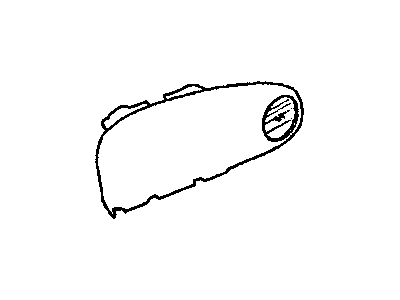 Chrysler RN531B7AG COVER Air Bag Module SEE NOTE: