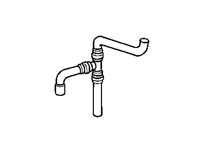 Dodge 5124886AA HOSE Auxiliary Heater
