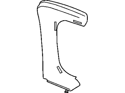 2004 Dodge Dakota Door Moldings - 5GH13BD1AD