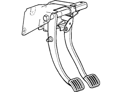 Jeep 52128396AC PEDAL Clutch