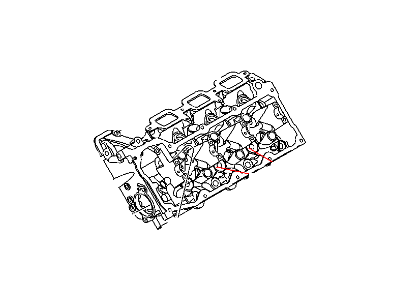 Dodge 53020987AB HEAD Cylinder Left