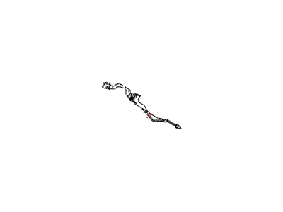 Mopar 52121635AE Tube And Hose Assembly Brake Left Rear