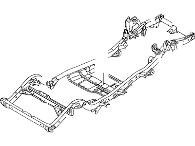 Jeep 52058160AB BRACKET Frame Rail