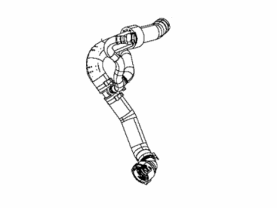 Jeep Compass Radiator Hose - 68380330AA