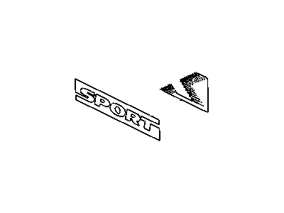 Jeep 5KC94CA1AA DECAL Sport