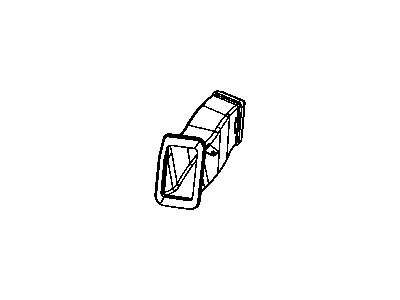 Mopar 55117036AA Duct Air Outlet Center
